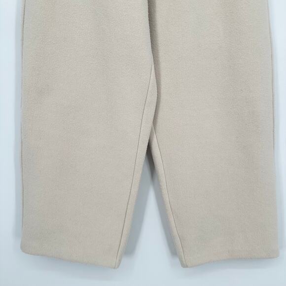 Aritzia The Group Babaton Powell Pants Fleece Paperbag Wide Leg Crop Sweatpants - Picture 4 of 10